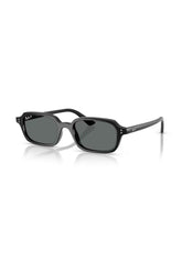 Rb 4455 667781 49 Polarize Zuri Unisex Yastık Siyah Kemik Güneş Gözlüğü